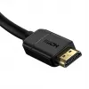 Baseus 2x HDMI 2.0 4K 60Hz kabel, 3D, HDR, 18 Gbit/s, 5 m (zwart)