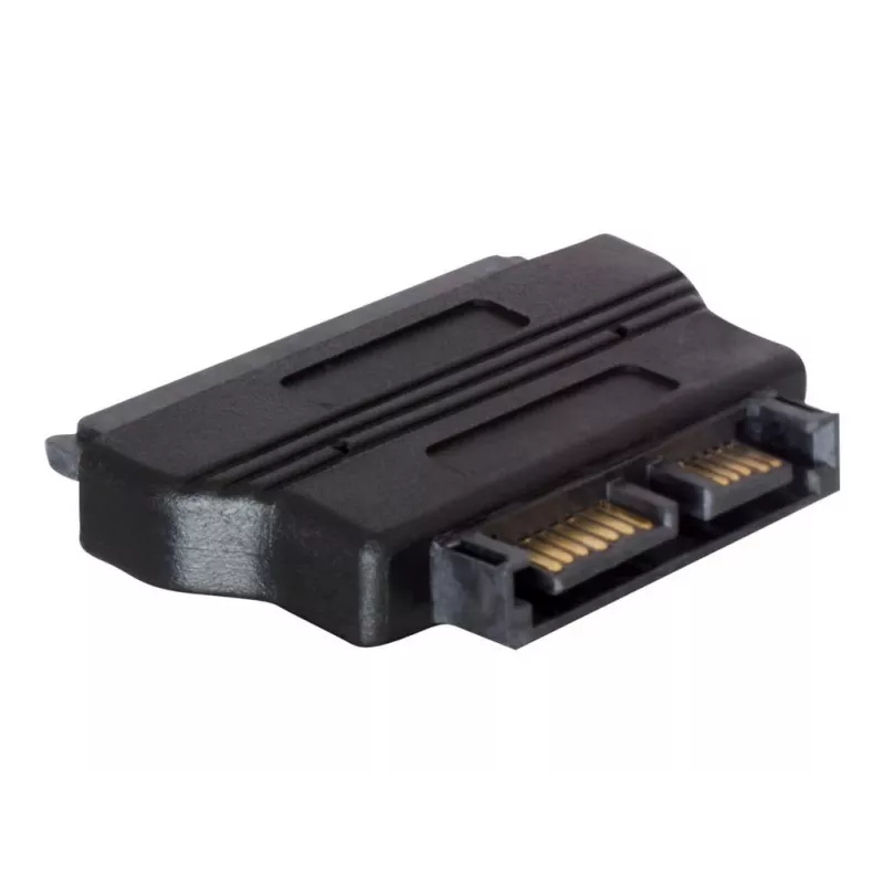 Adapter SATA SATA 22-pins BM SATA 13-pins M zwart DeLOCK