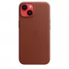 Apple | 14 Leder Case met MagSafe | Case met MagSafe | Apple | iPhone 14 | leer | Umber