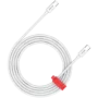 CANYON Kabel CC100AB C-C 100W Gevlochten 1,2m Wit