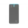 Powerbank EnerGo 10000mAh grijs-blauw