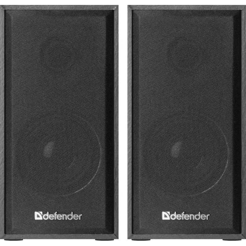 DEFENDER SPK-240 bekabelde desktopluidsprekers, 2.0, 6 W RMS, USB-voeding, 3,5 mm, zwart