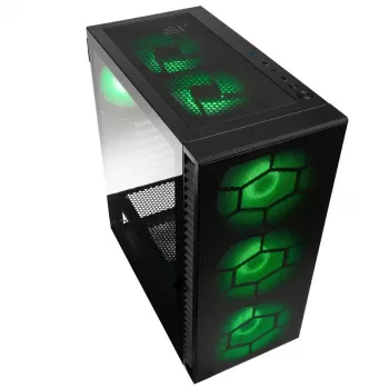 Kolink Observatory HF Plus Mesh ARGB midi-tower - zwart