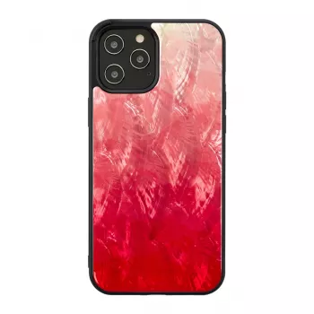 iKins hoesje voor Apple iPhone 12 Pro Max – pink lake met zwarte accenten