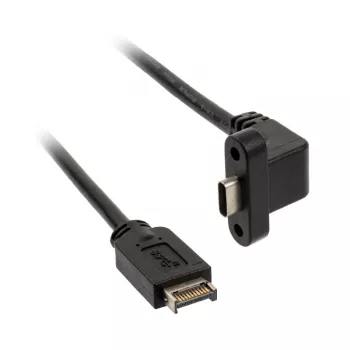USB Type-C-kabel Streacom ST-USB-E2C-400, USB 3.1 Gen2, 400 mm lengte