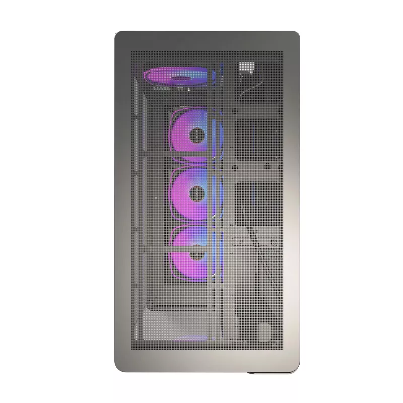 Pc-behuizing Montech KING 45 PRO zwart — micro ATX / Mini-ITX, midi tower