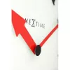 NeXtime wandklok 8151 Boy, Ø43 cm, wit/blauw/zwart/rood