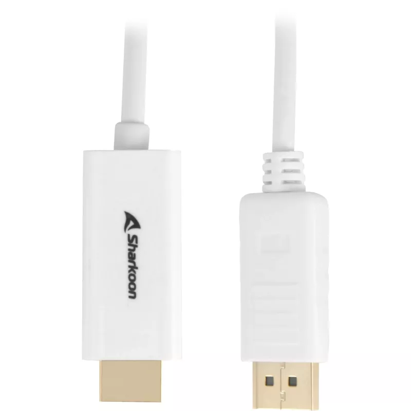 DisplayPort-naar-HDMI-kabeladapter Sharkoon DisplayPort 1.2 → HDMI 4K Actief 2 m 60 Hz