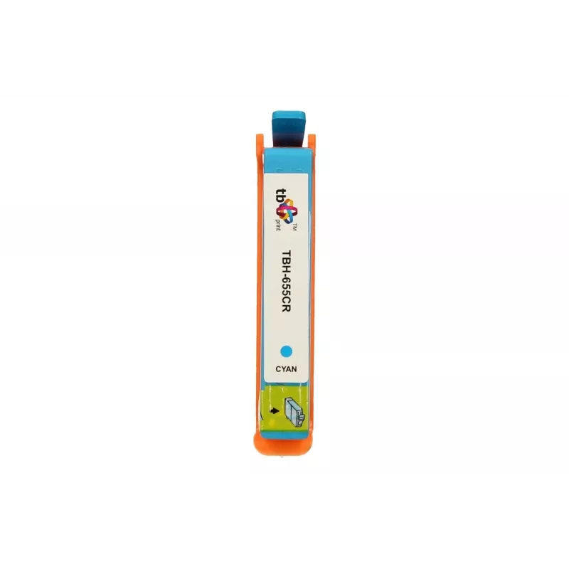 Inktpatroon TB compatibel met HP 655, cyaan, ref.