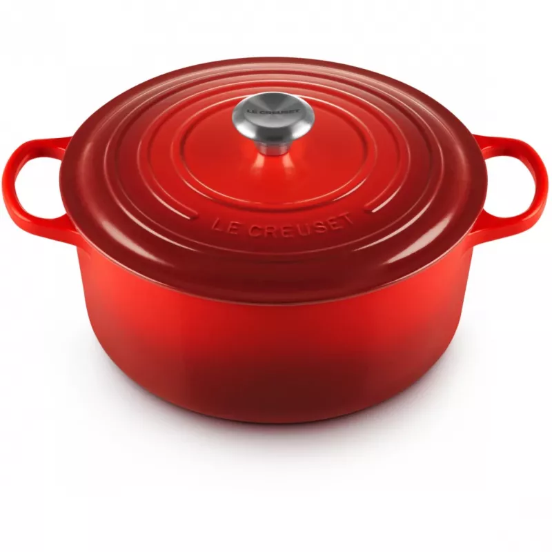 Le Creuset Signature 6,7 L rond rood