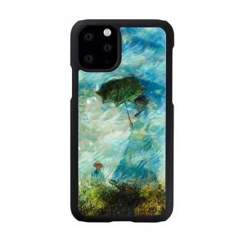 Beschermhoes iKins voor iPhone 11 Pro, zwart, slim fit