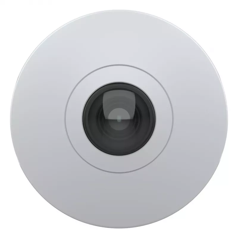 Axis M4327-P 02636-001 panorama-minidome ip-camera voor binnen, 6 MP, fisheye 180/360°, plafond/wand, wit