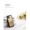 Smartphonehoesje man and wood voor iPhone 11 Pro Max — terra zwart