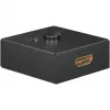 Goobay 58485 Handmatige HDMI-switch 2 naar 1, 4K 30 Hz, Zwart
