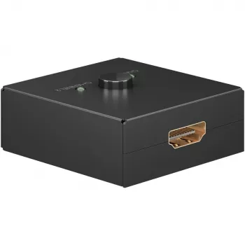 HDMI-switch Goobay 58485 1 ingang 1 uitgang 52mm x 49.5mm x 22.5mm