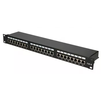Extralink CAT6 STP V2 | patchpanel | 24 poorten