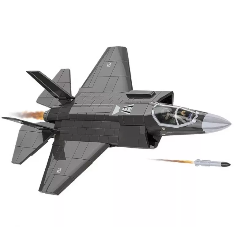 Bouwset Cobi F-35A Lightning II — 605 onderdelen, schaalmodel