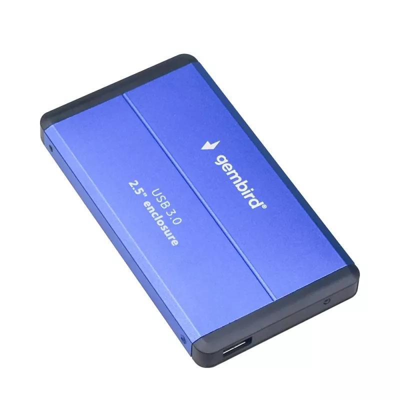 Gembird EE2-U3S-2-B behuizing voor opslagstation HDD-behuizing blauw 2.5 (EE2-U3S-2-B)