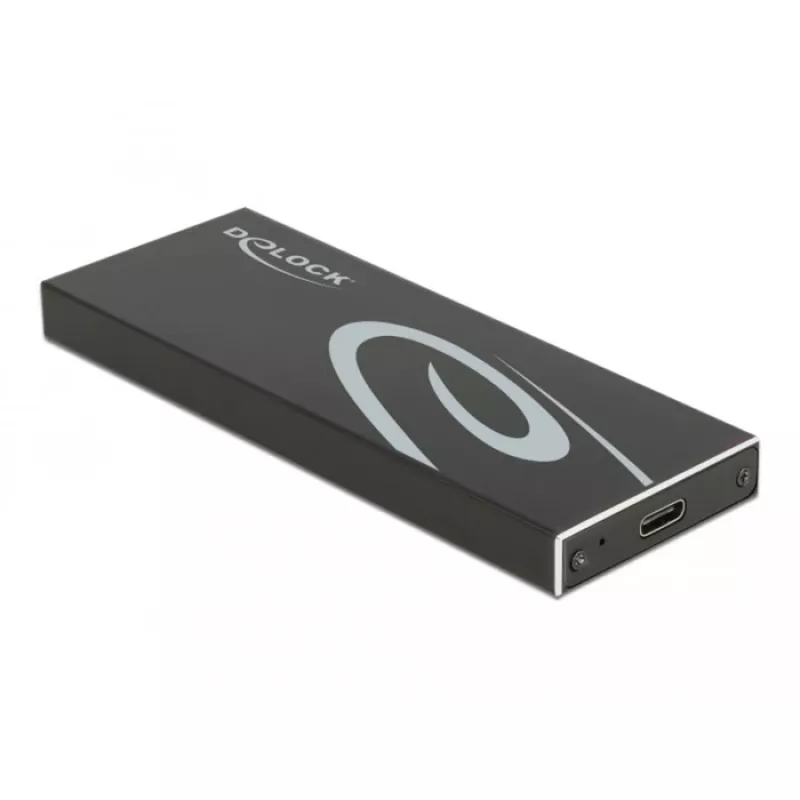SSD-behuizing DeLOCK 42003 externe behuizing voor M.2 SATA SSD met USB Type-C
