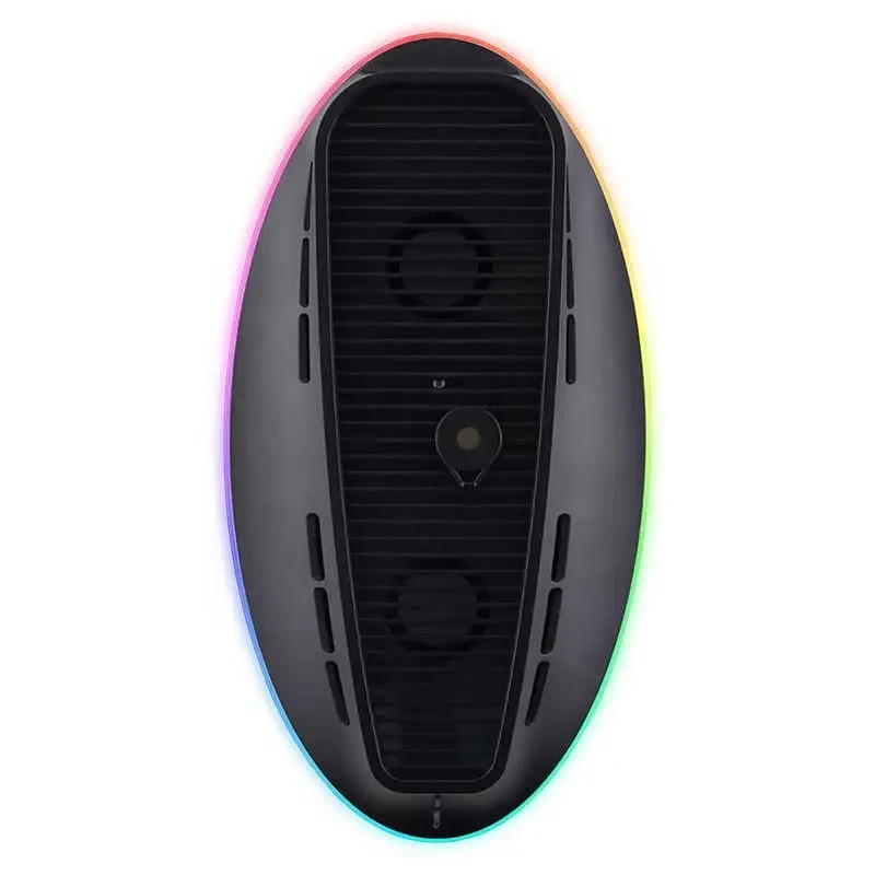 Koelstandaard SUBSONIC SA5656 voor PS5 en PS5 slim met LED-verlichting, multi-ventilator koeling, USB-gevoed