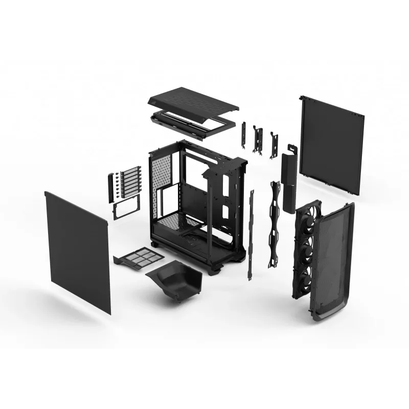 PC-behuizing Fractal Design Meshify 3 zwart solid ATX