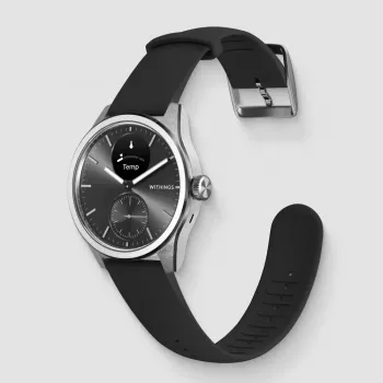 Hybride smartwatch Withings ScanWatch 2 zwart