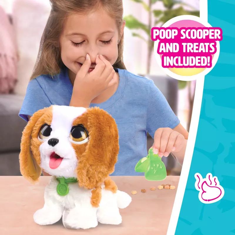 furReal Poop-a-Lots Cavalier King Charles Spaniel, knuffel