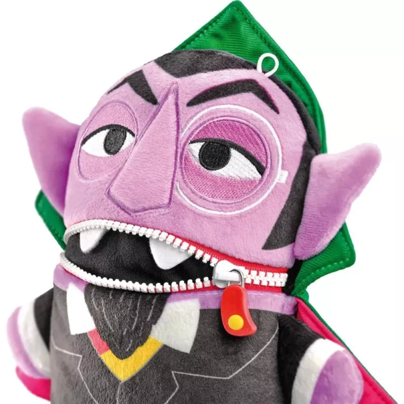Sesame Street: Sorgenfresser Graaf Tel, knuffel 26 cm
