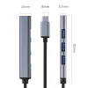 USB-hub QOLTEC 53792, USB-C 3.1 naar 4 poorten (USB 3.0 x1, USB 2.0 x3)