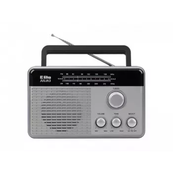Radio Julia 3 zilver