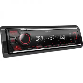 Elektronica KMM-BT408DAB, zwart, 1 DIN, 88 W, 4.0 kanalen, 50 W, 20 - 20000 Hz