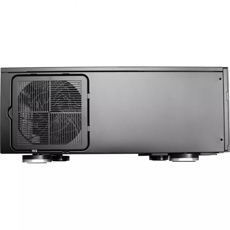 SilverStone Grandia GD08 - Desktop - SSI EEB - zonder voeding - zwart - USB/audio