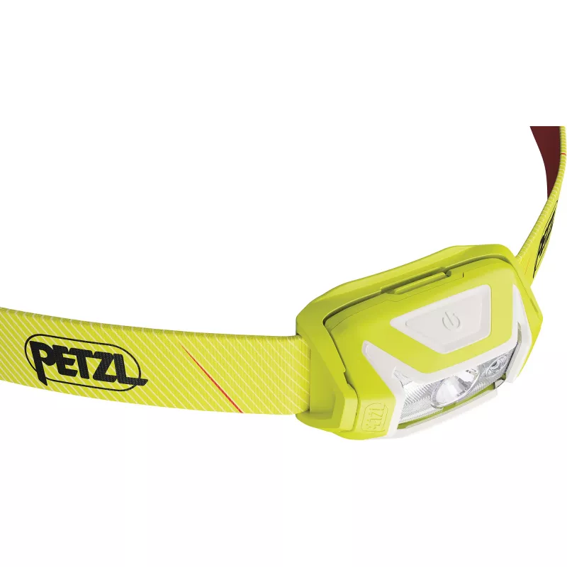 Hoofdlamp Petzl TIKKA 350 lm geel — 350 lumen, compacte LED-hoofdlamp