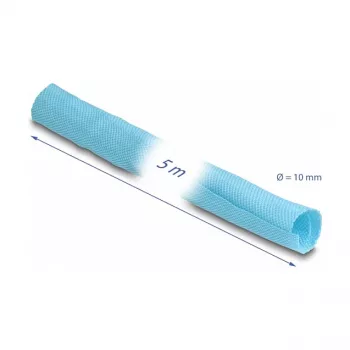 Kabelslang DeLOCK 20880 blauw 1,2 cm polyester 5000 mm