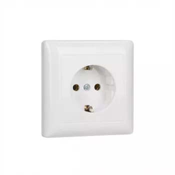 Schuko-stopcontact Gira 444003 Standard 55 R — randaarde volplaat