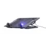 Laptop-koelpad Gembird NBS-1F17T-01, voor schermen tot 17 inch, 1×15 cm ventilator, USB 2.0, 370×265×33 mm, 350 mA, zwart