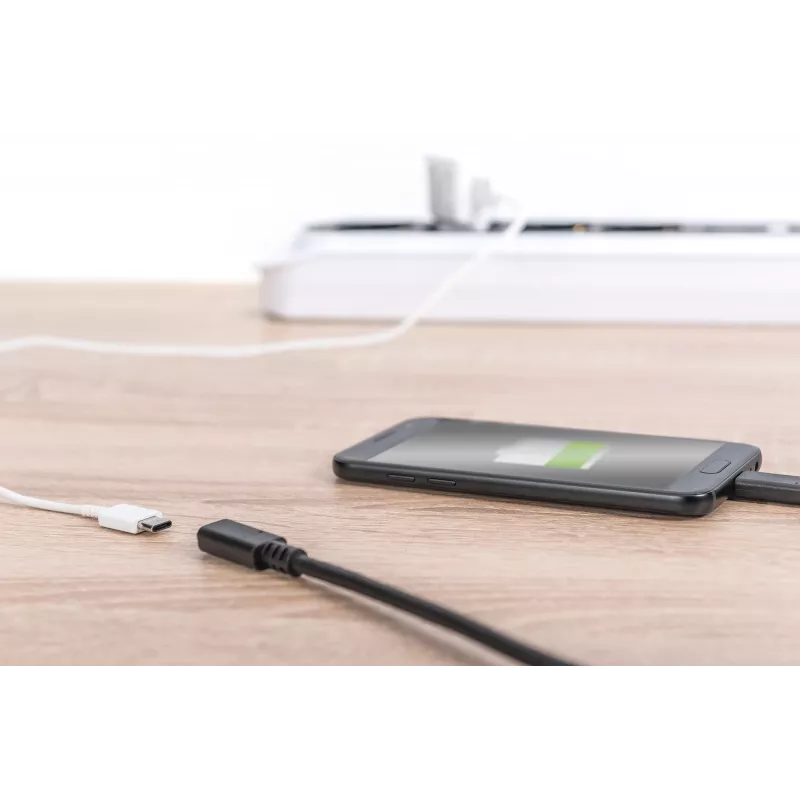 USB Type-C-verlengkabel Digitus AK-300210-007-S 0,7 m