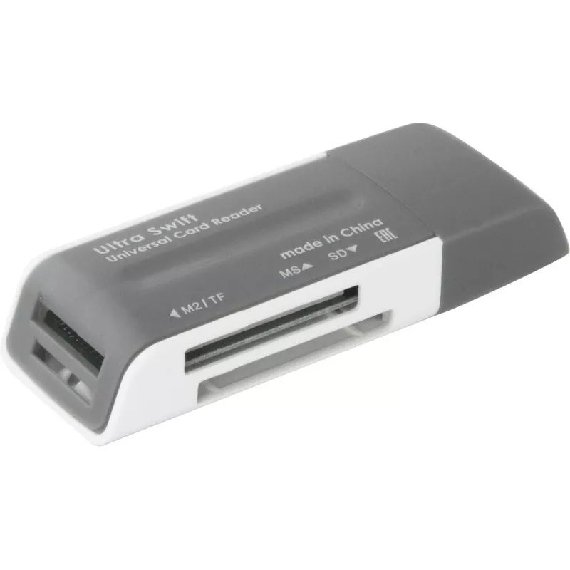 Kaartlezer DEFENDER ULTRA SWIFT USB 2.0 model 83260 – compatibel met SD- en microSD-kaarten