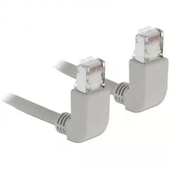 Netwerkkabel DeLOCK 83513 RJ-45 Cat6a 0,5 m grijs