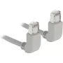 Netwerkkabel DeLOCK 83513 RJ-45 Cat6a 0,5 m grijs
