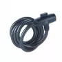 12 mm stalen fietsslot met sleutel - YCK0/12/200/2 zwart