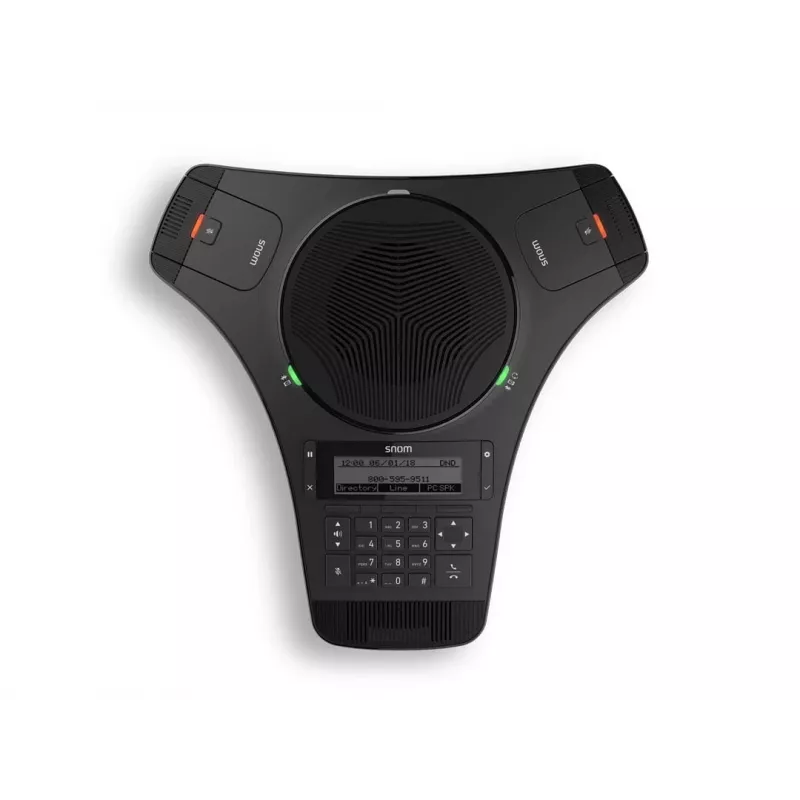 snom C520-WiMi - VoIP-conferentietelefoon - met Bluetooth-interface - DECT - drieweggesprek - SIP - 3 lijnen - zwart (4356)