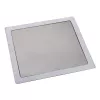 Stoffilter DEMCiflex 0319 — zwart/grijs, 142,2 × 147 mm
