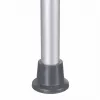 Ronde douchekruk van aluminium