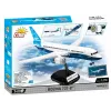 Bouwset Cobi Boeing 737-8 — 340 stukjes, aanbevolen leeftijd 7+, blauw en wit