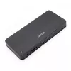 Dockingstation UNITEK D1079A USB4 bedraad zwart 100W Power Delivery