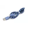 Sbox USB-1031BL USB->Micro USB 1M blauw
