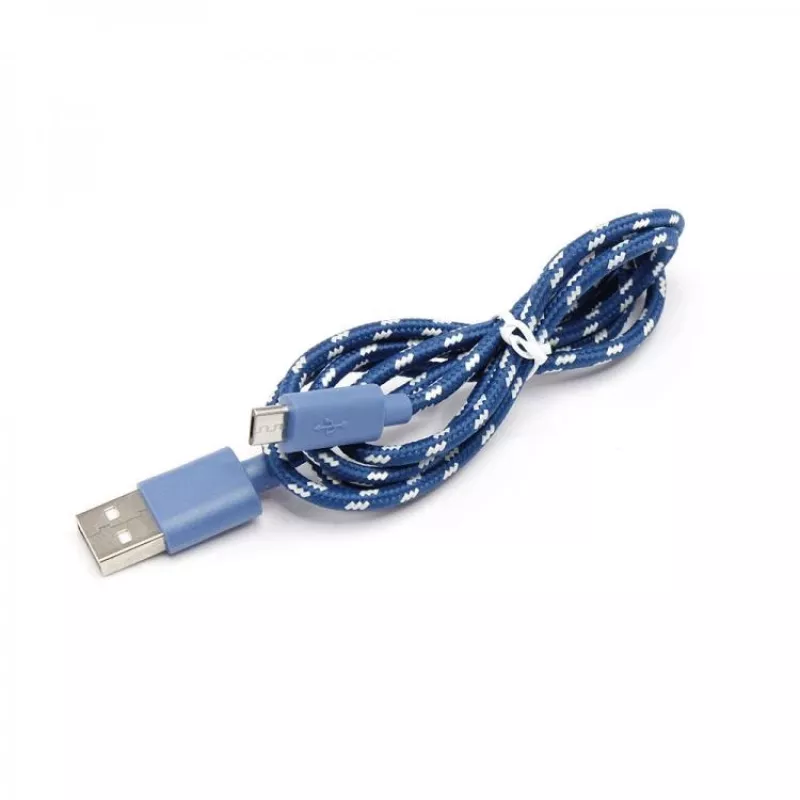 Sbox USB-1031BL USB->Micro USB 1M blauw