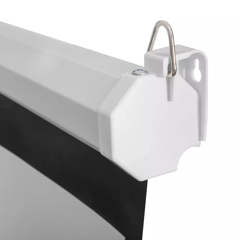 Projectiescherm SBOX PSM-100-2 180×180 cm handmatig voor wand-/plafondmontage