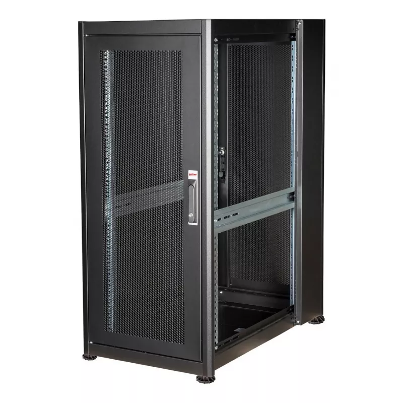 ROLINE 19-inch serverrack Basic 26 HE, 600x1000 BxD geperforeerd zwart